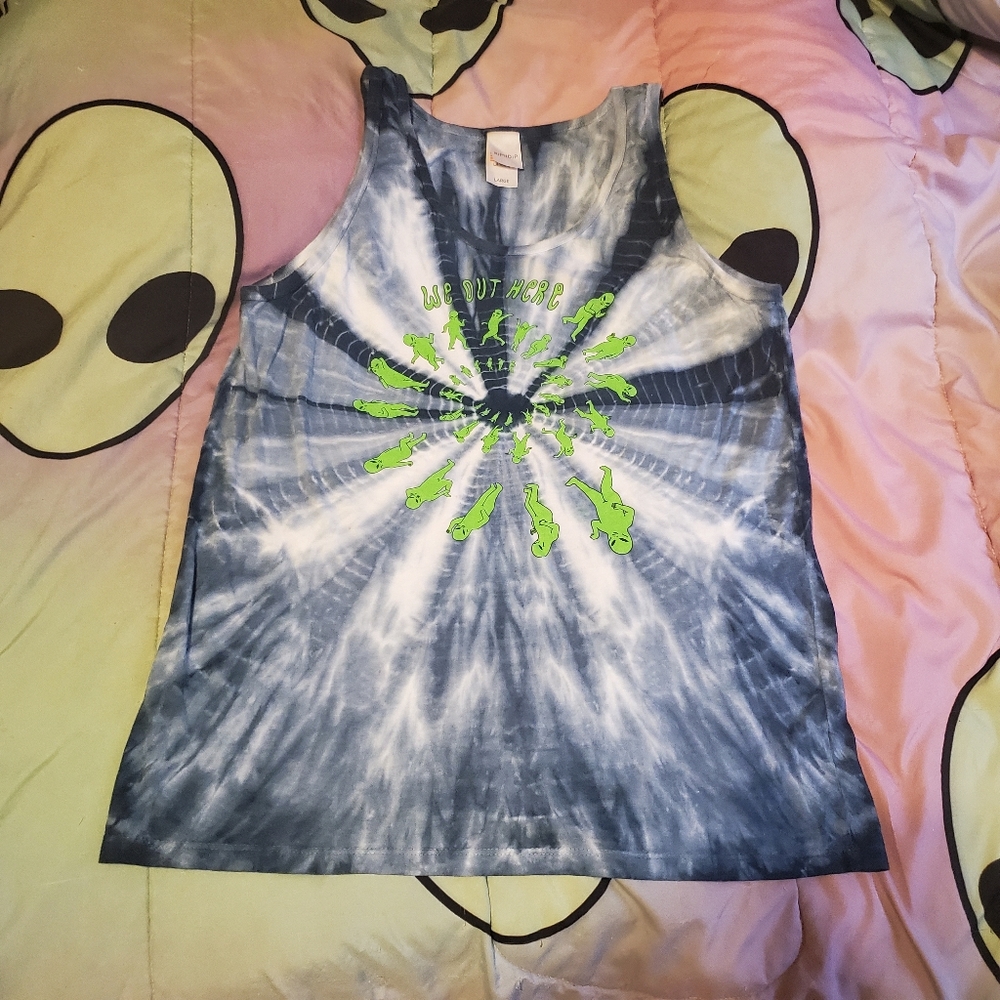 Alien ripndip we out here greatful dead tank
